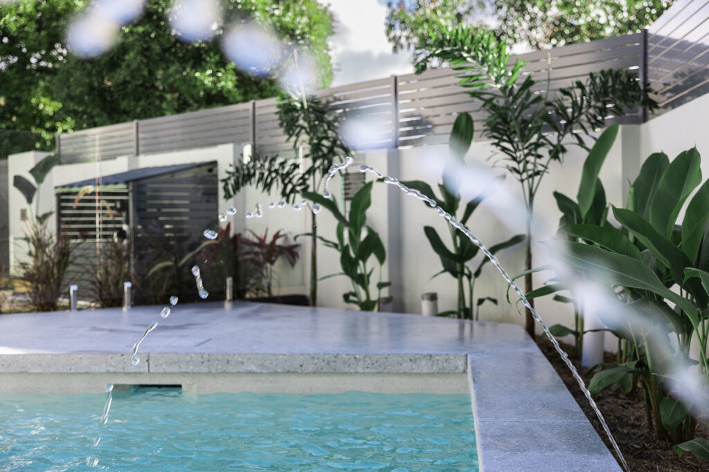 Pool Water Features Gold Coast Flotech Pools